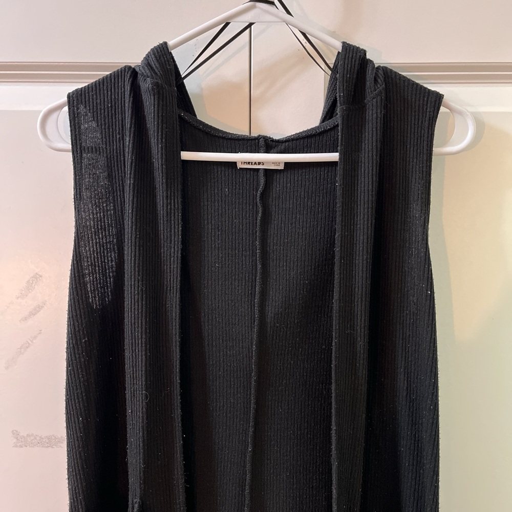 Epic Threads Black Ribbed Vest